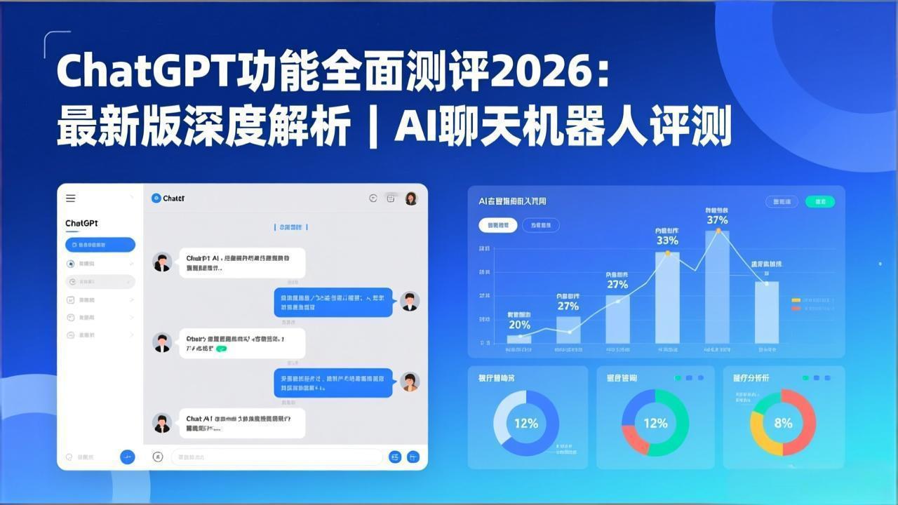 ChatGPT功能全面测评2026：最新版深度解析 | AI聊天机器人评测