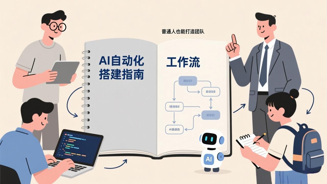 AI自动化工作流搭建指南：普通人也能打造的“数字员工”团队