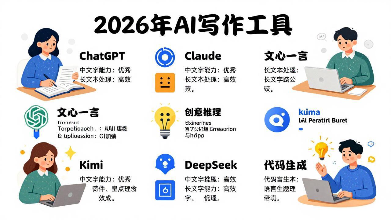 AI写作工具哪个好用？2026年五款热门工具真实测评