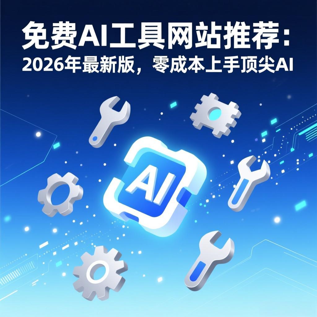 免费AI工具网站推荐：2026年最新版，零成本上手顶尖AI