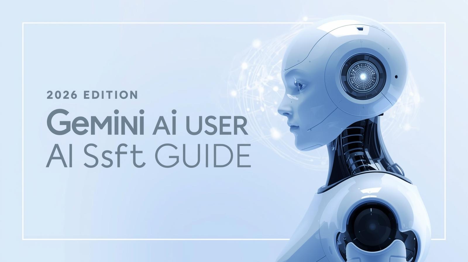 Gemini AI使用教程：Google AI助手完整指南｜2026版