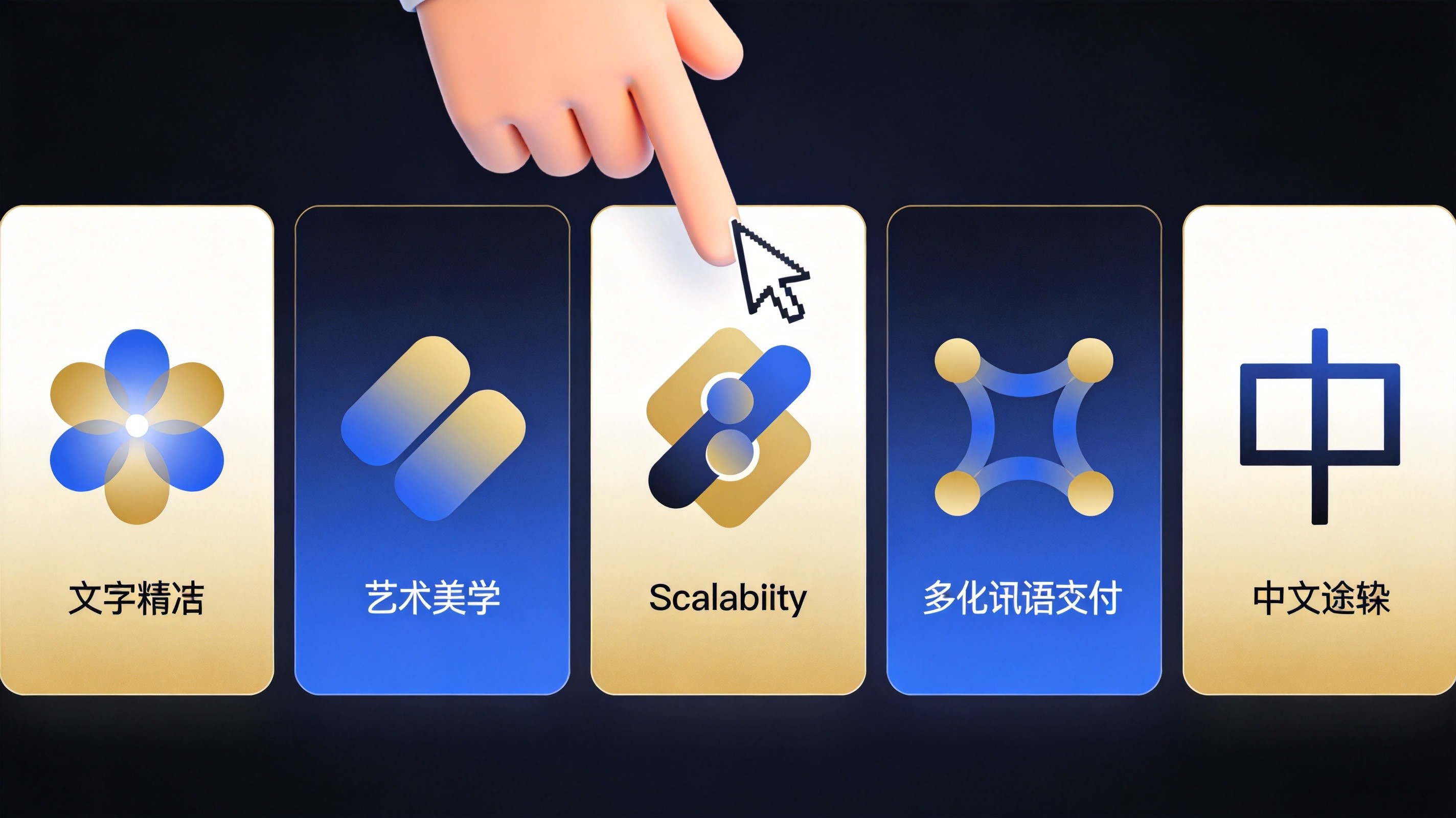 五款AI图像工具选型概念图
